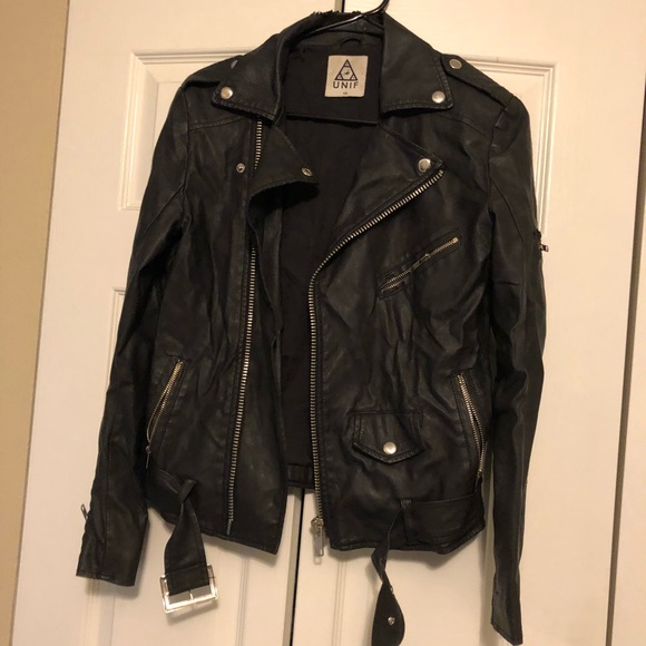 Unit American flag Moto jacket - Picture 4 of 7